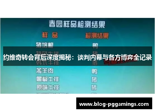 约维奇转会背后深度揭秘：谈判内幕与各方博弈全记录